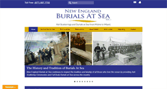 Desktop Screenshot of newenglandburialsatsea.com